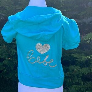 Bebe Short Sleeve Hoodie